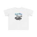 Toddler Tee — "Fast One" Race Car Graphic