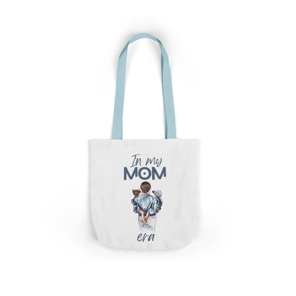In my Mom Era - Canvas Tote Bag, 5-Color Straps