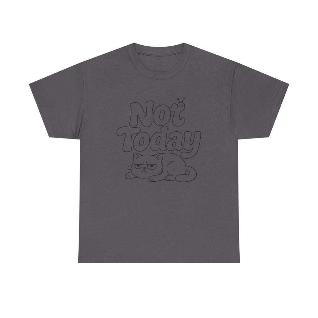 Not Today Cat T-Shirt — Grumpy Cat Graphic Tee
