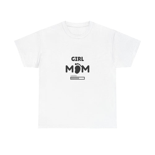 Girl Mom Pregnancy Tee — Cute Pregnancy Announcement T‑Shirt