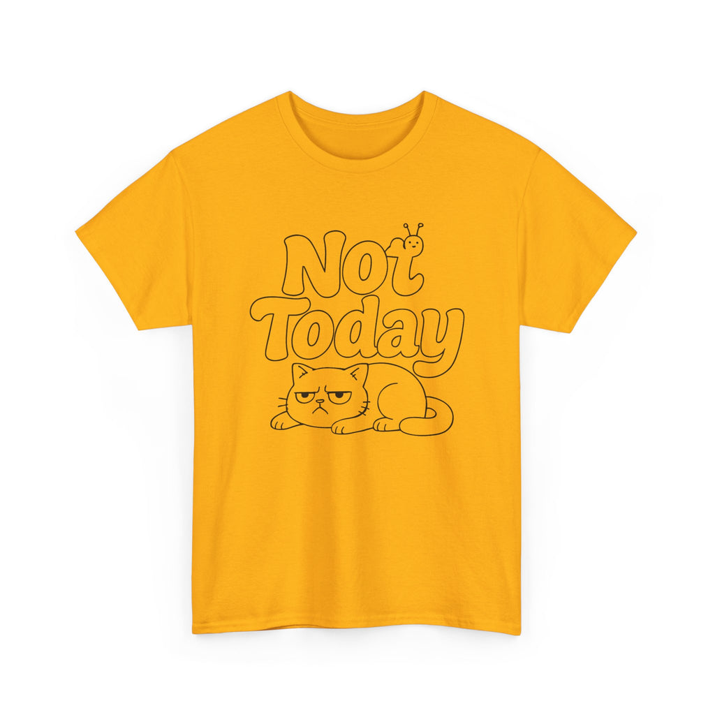 Not Today Cat T-Shirt — Grumpy Cat Graphic Tee