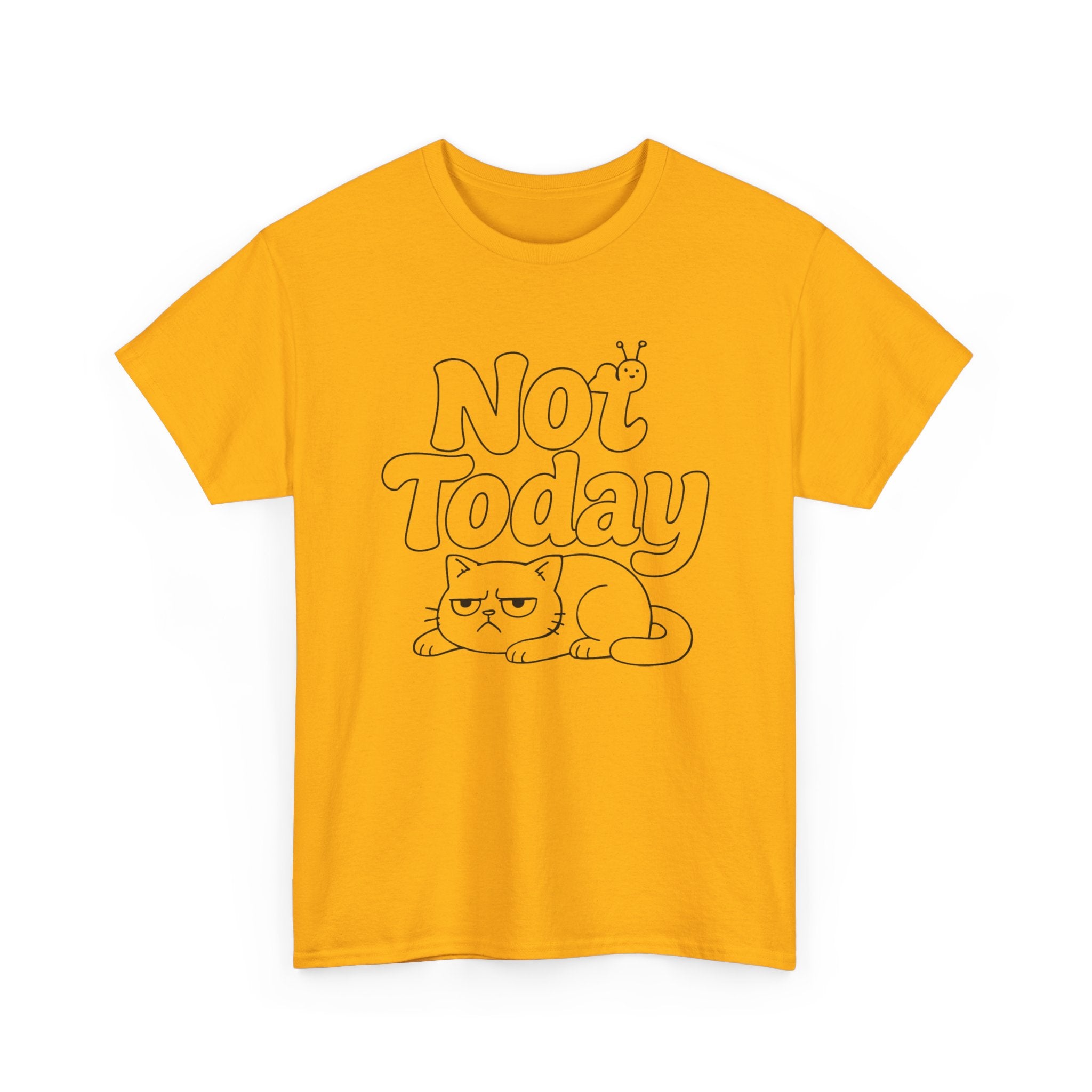 Not Today Cat T-Shirt — Grumpy Cat Graphic Tee