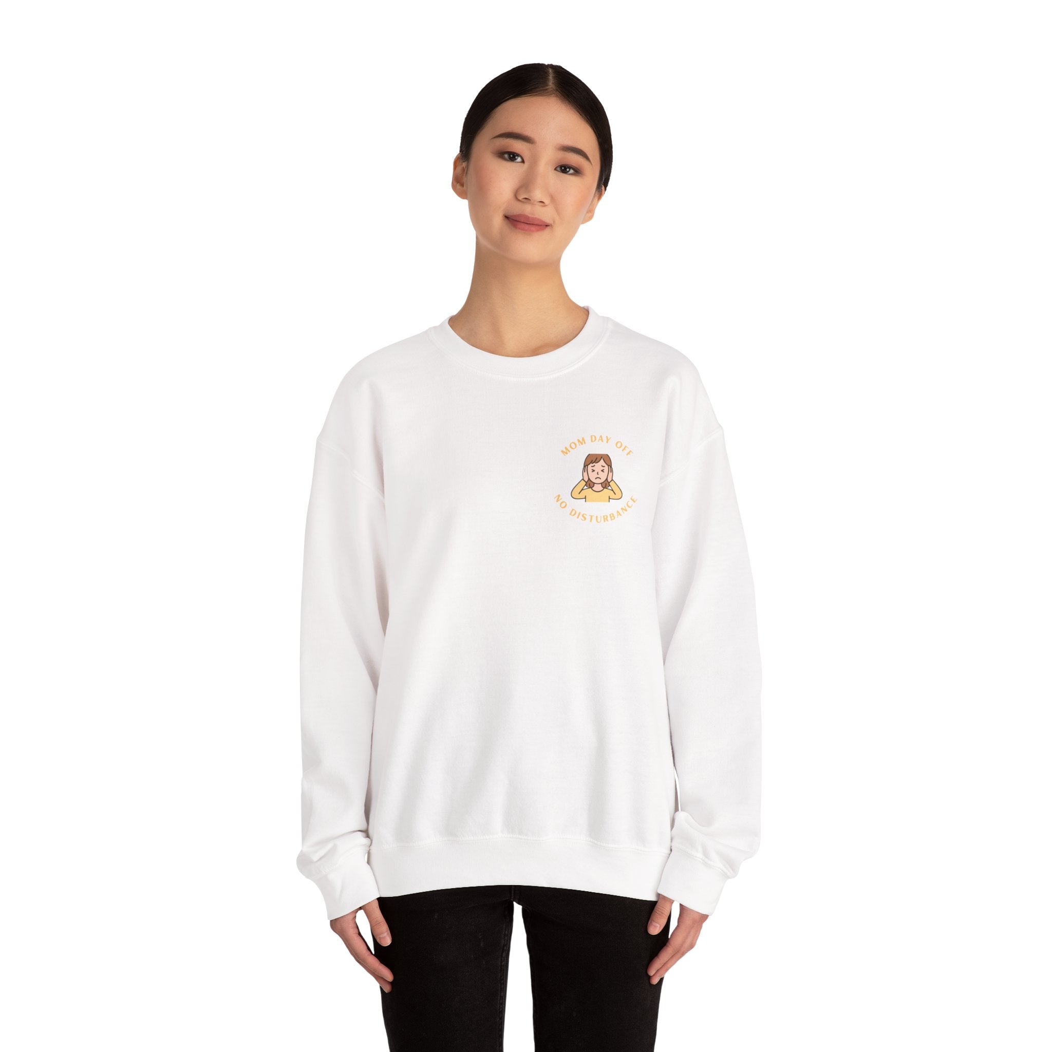 Mom Day Off - No Disturbance Crewneck Sweatshirt