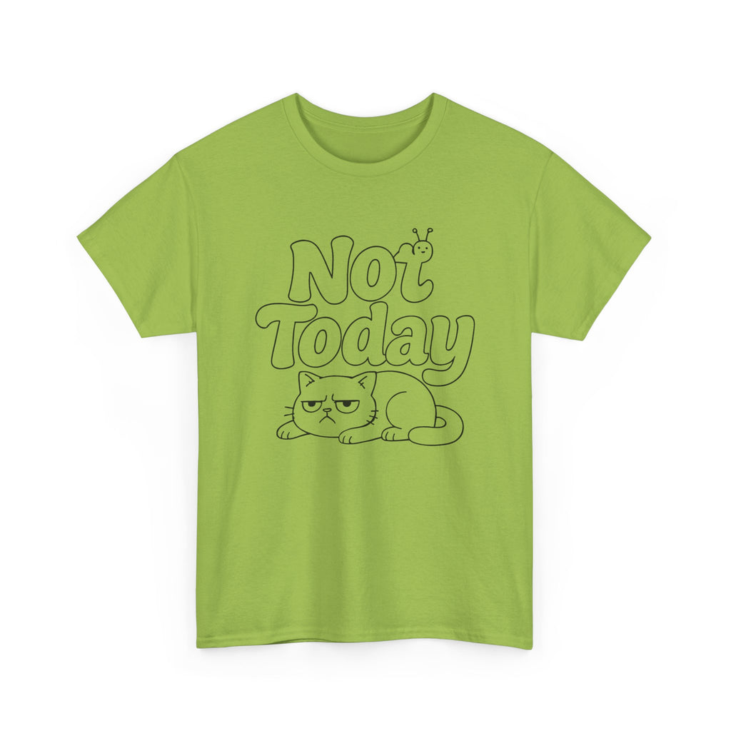 Not Today Cat T-Shirt — Grumpy Cat Graphic Tee