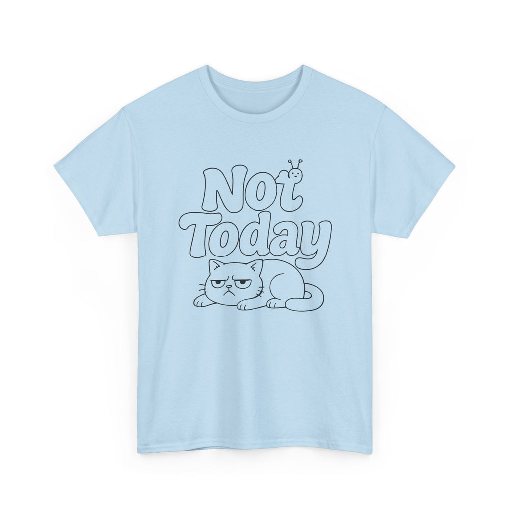 Not Today Cat T-Shirt — Grumpy Cat Graphic Tee