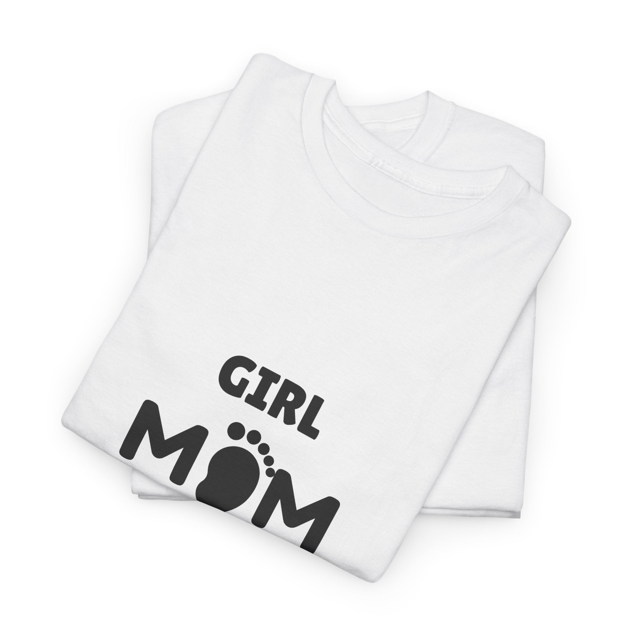 Girl Mom Pregnancy Tee — Cute Pregnancy Announcement T‑Shirt