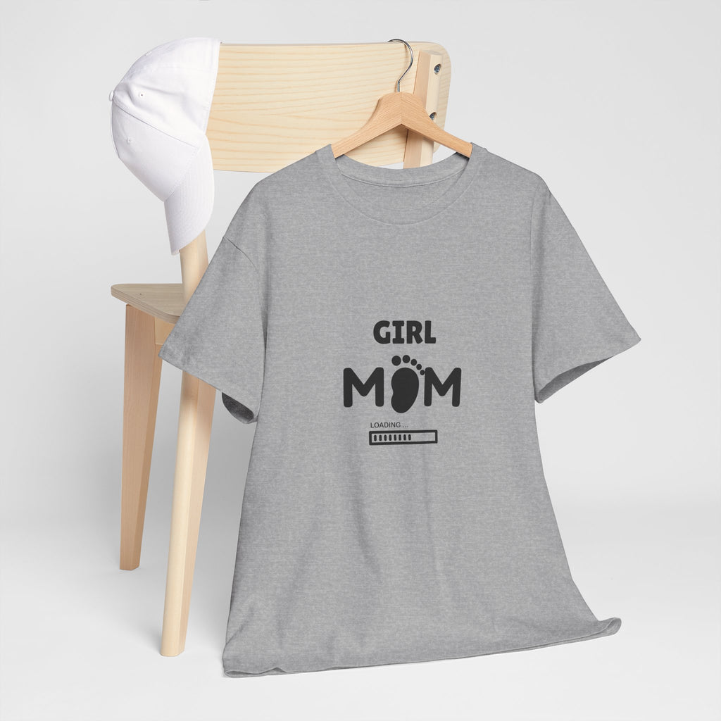 Girl Mom Pregnancy Tee — Cute Pregnancy Announcement T‑Shirt