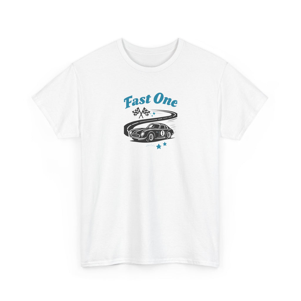 Classic Car 'Fast One' Tee - Vintage Racing Graphic Shirt
