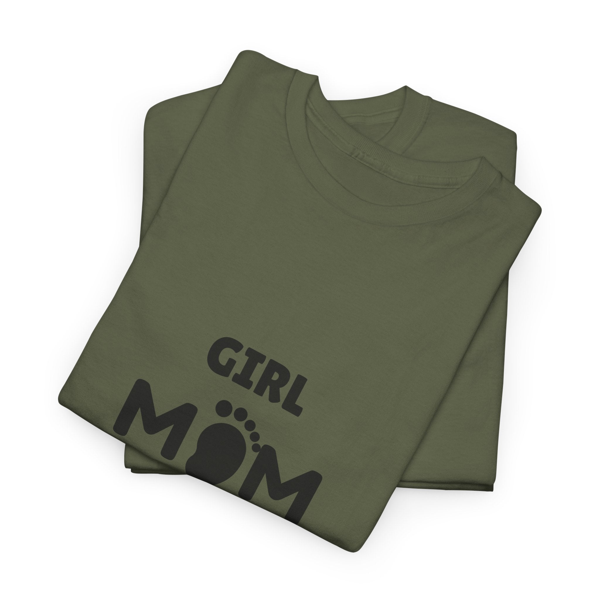 Girl Mom Pregnancy Tee — Cute Pregnancy Announcement T‑Shirt