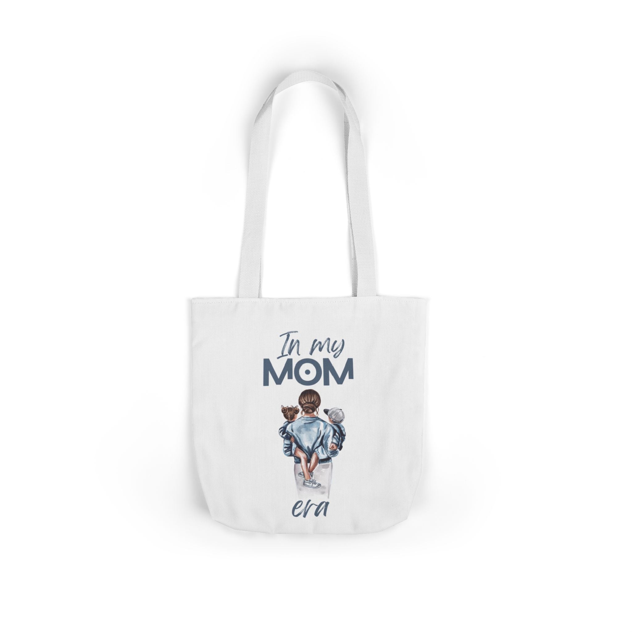 In my Mom Era - Canvas Tote Bag, 5-Color Straps