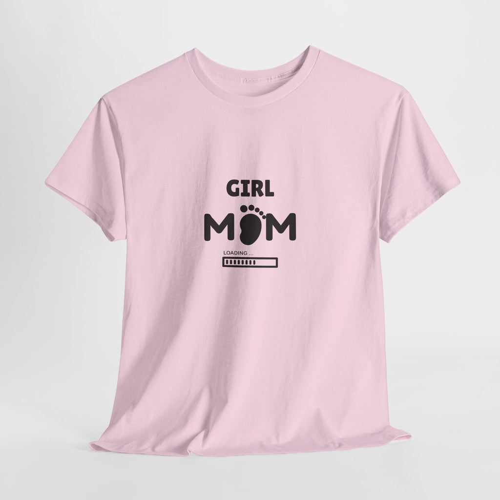 Girl Mom Pregnancy Tee — Cute Pregnancy Announcement T‑Shirt