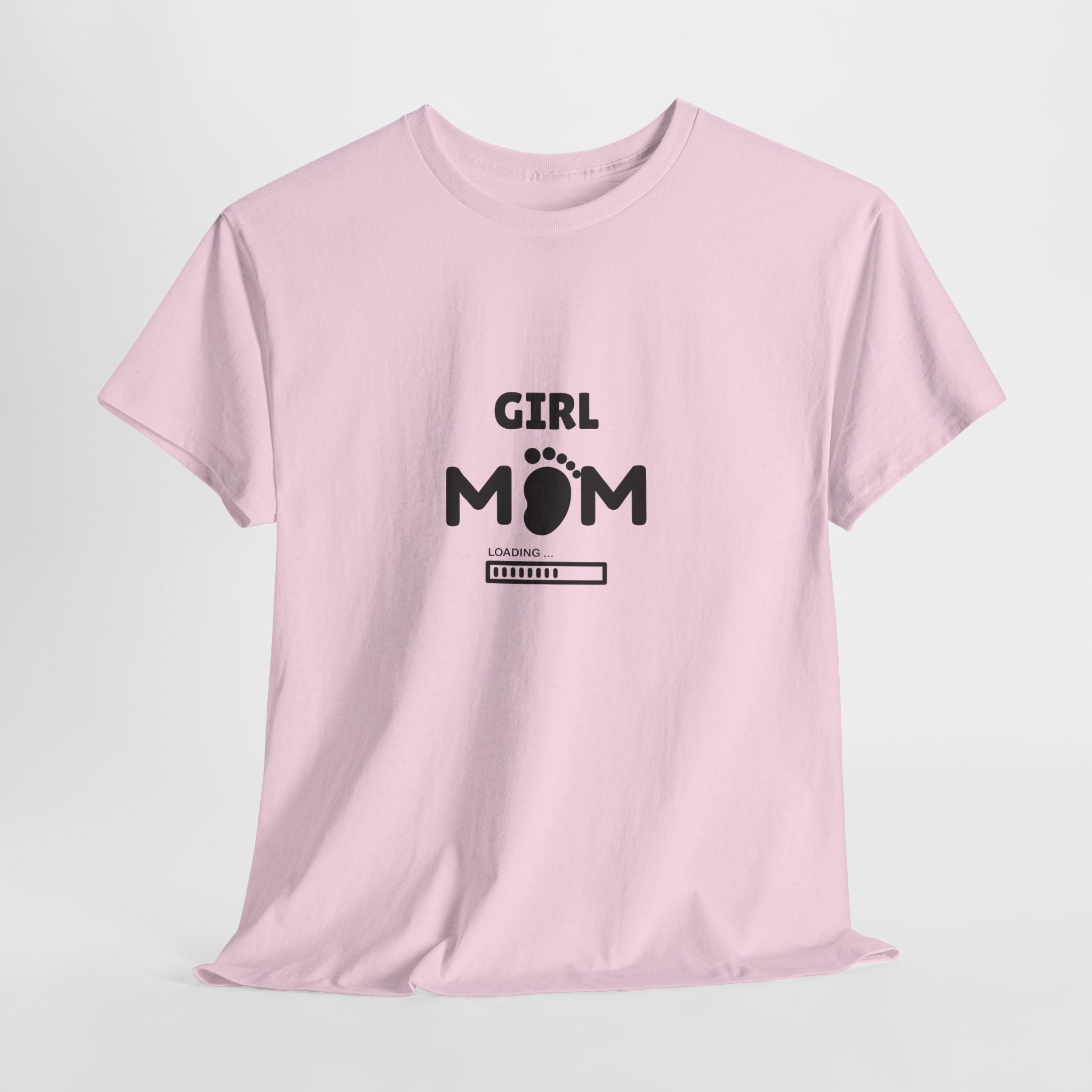 Girl Mom Pregnancy Tee — Cute Pregnancy Announcement T‑Shirt