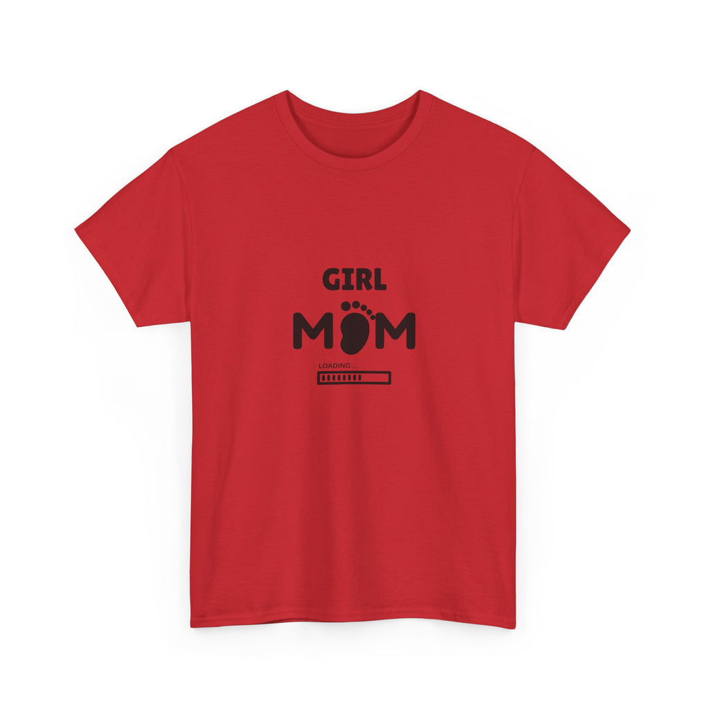 Girl Mom Pregnancy Tee — Cute Pregnancy Announcement T‑Shirt