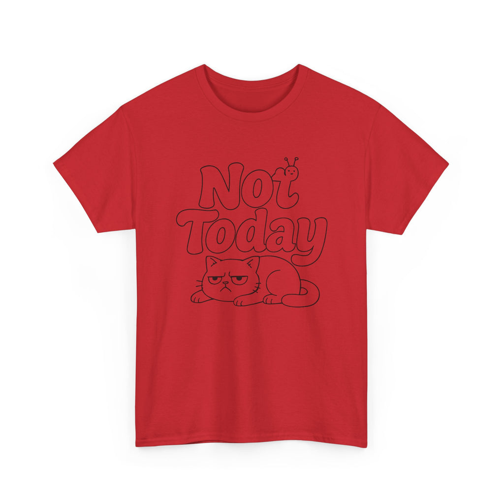 Not Today Cat T-Shirt — Grumpy Cat Graphic Tee