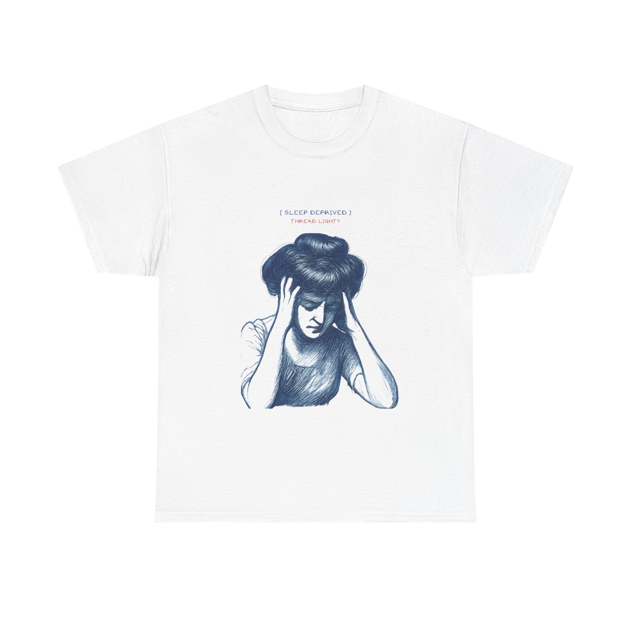 Sleep Deprived "Thread Lightly" T-Shirt for Tired Moms