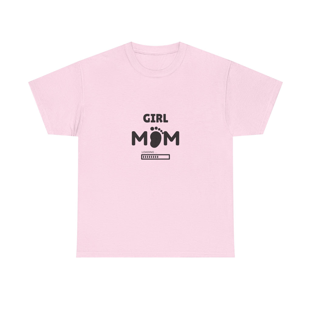 Girl Mom Pregnancy Tee — Cute Pregnancy Announcement T‑Shirt