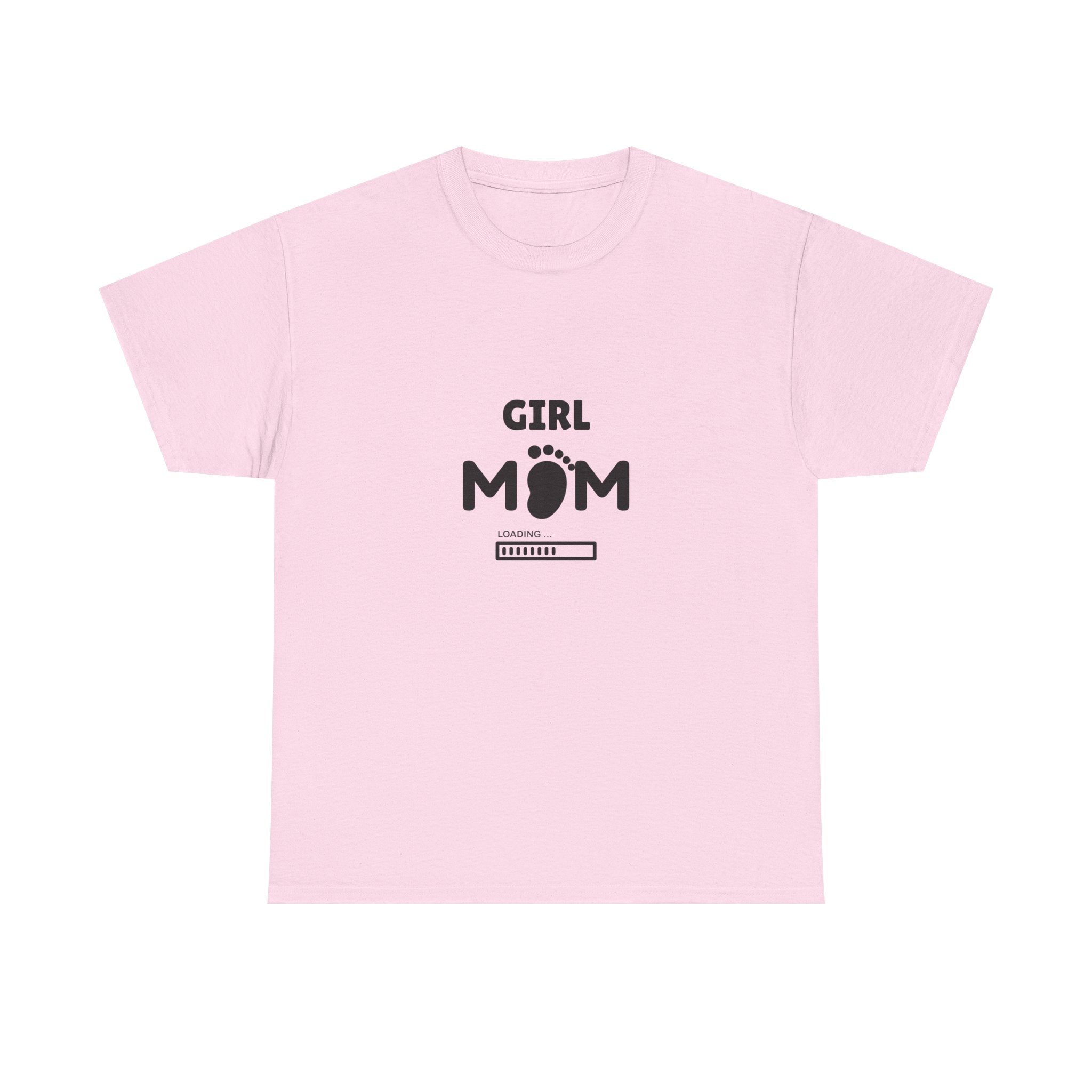 Girl Mom Pregnancy Tee — Cute Pregnancy Announcement T‑Shirt