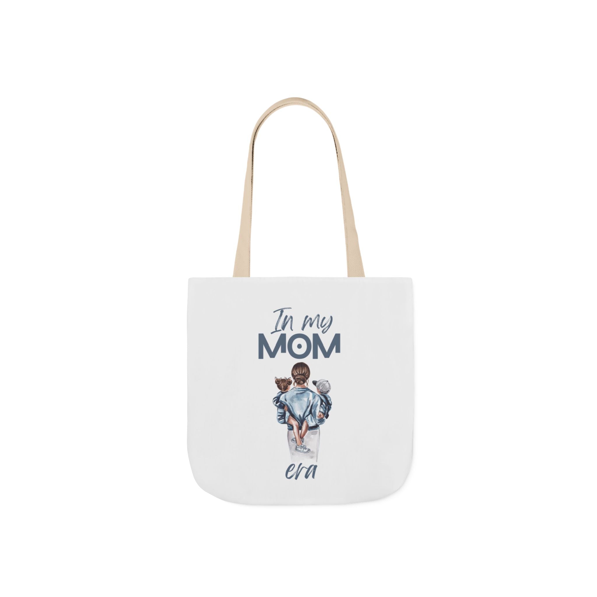 In my Mom Era - Canvas Tote Bag, 5-Color Straps