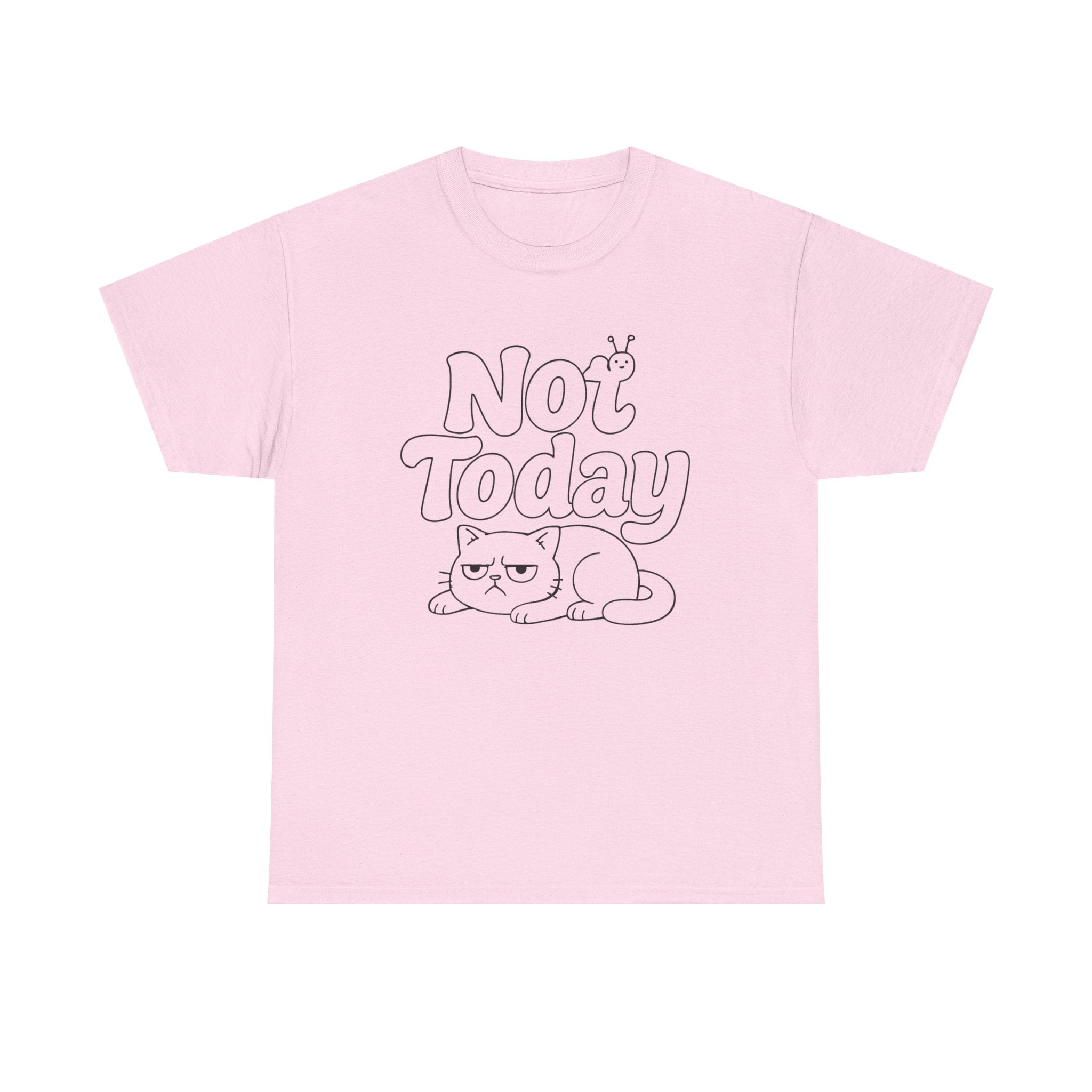 Not Today Cat T-Shirt — Grumpy Cat Graphic Tee