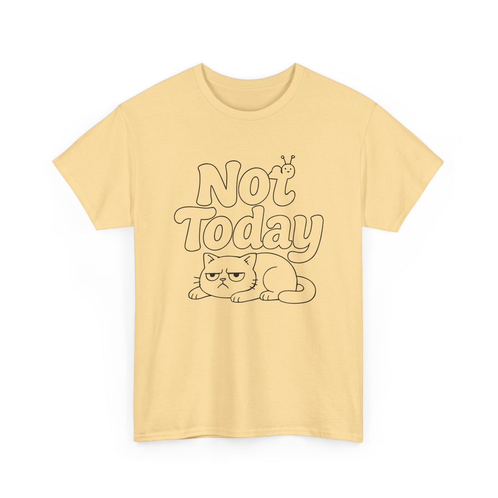 Not Today Cat T-Shirt — Grumpy Cat Graphic Tee