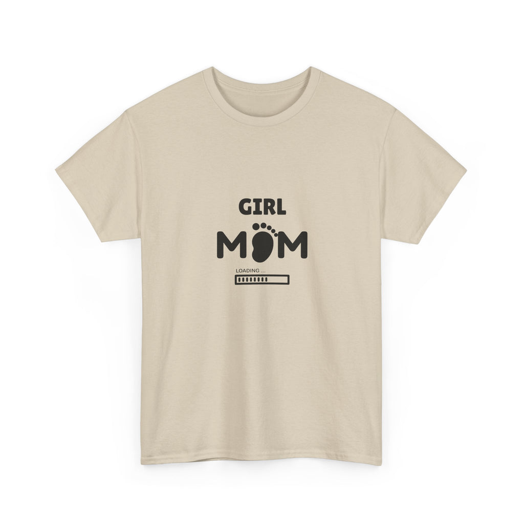 Girl Mom Pregnancy Tee — Cute Pregnancy Announcement T‑Shirt