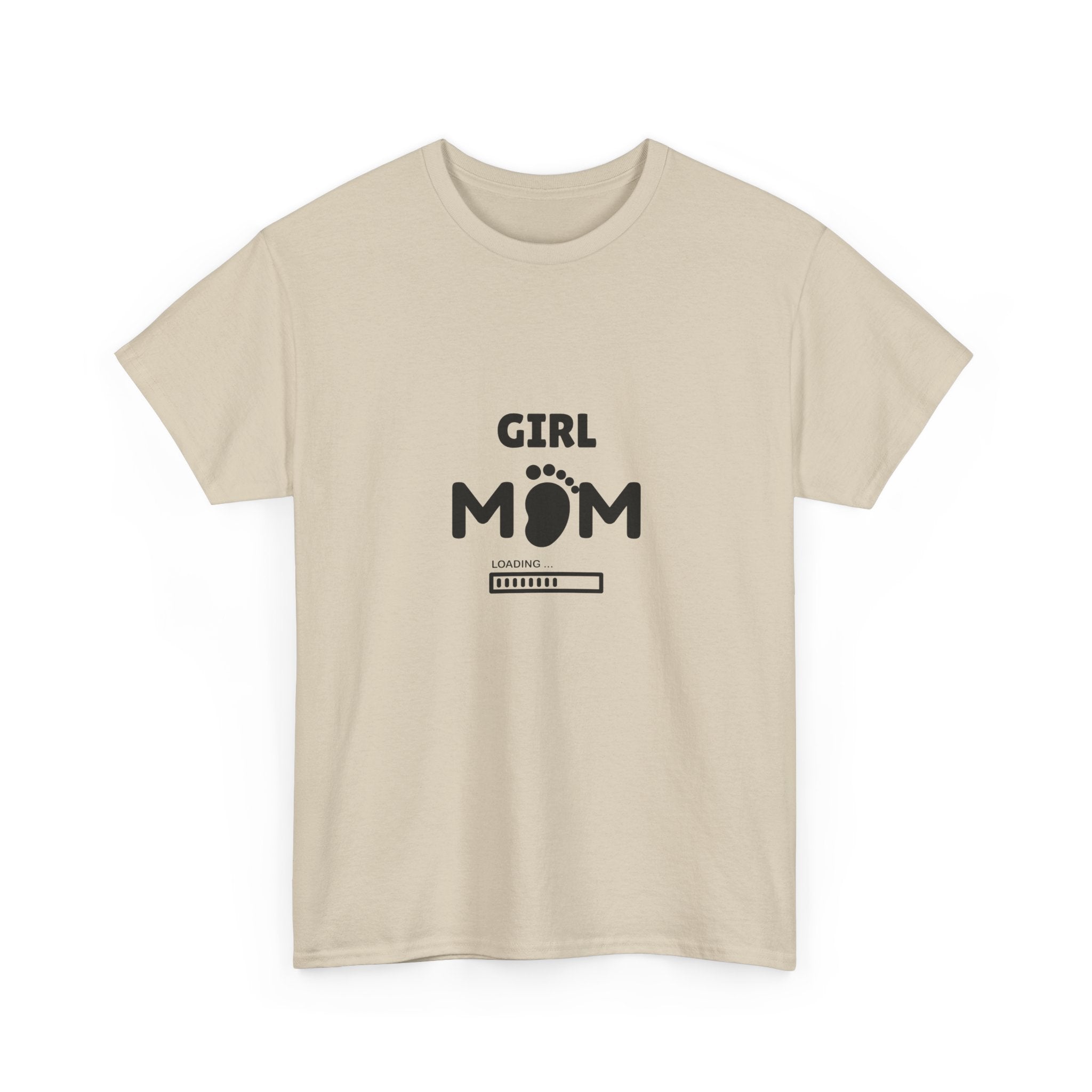 Girl Mom Pregnancy Tee — Cute Pregnancy Announcement T‑Shirt
