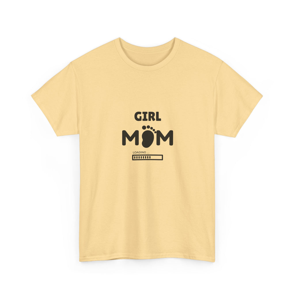 Girl Mom Pregnancy Tee — Cute Pregnancy Announcement T‑Shirt