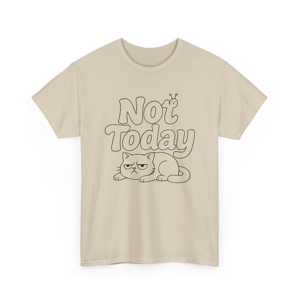 Not Today Cat T-Shirt — Grumpy Cat Graphic Tee