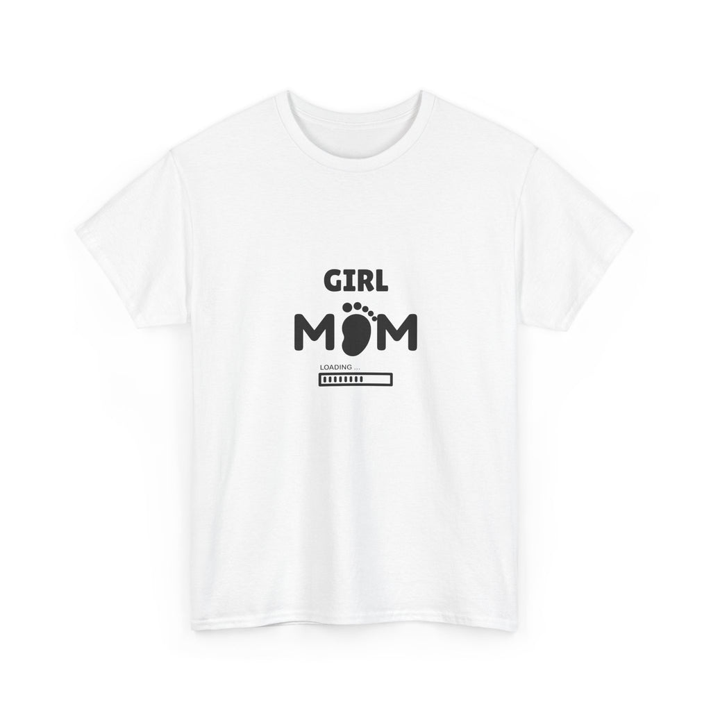 Girl Mom Pregnancy Tee — Cute Pregnancy Announcement T‑Shirt
