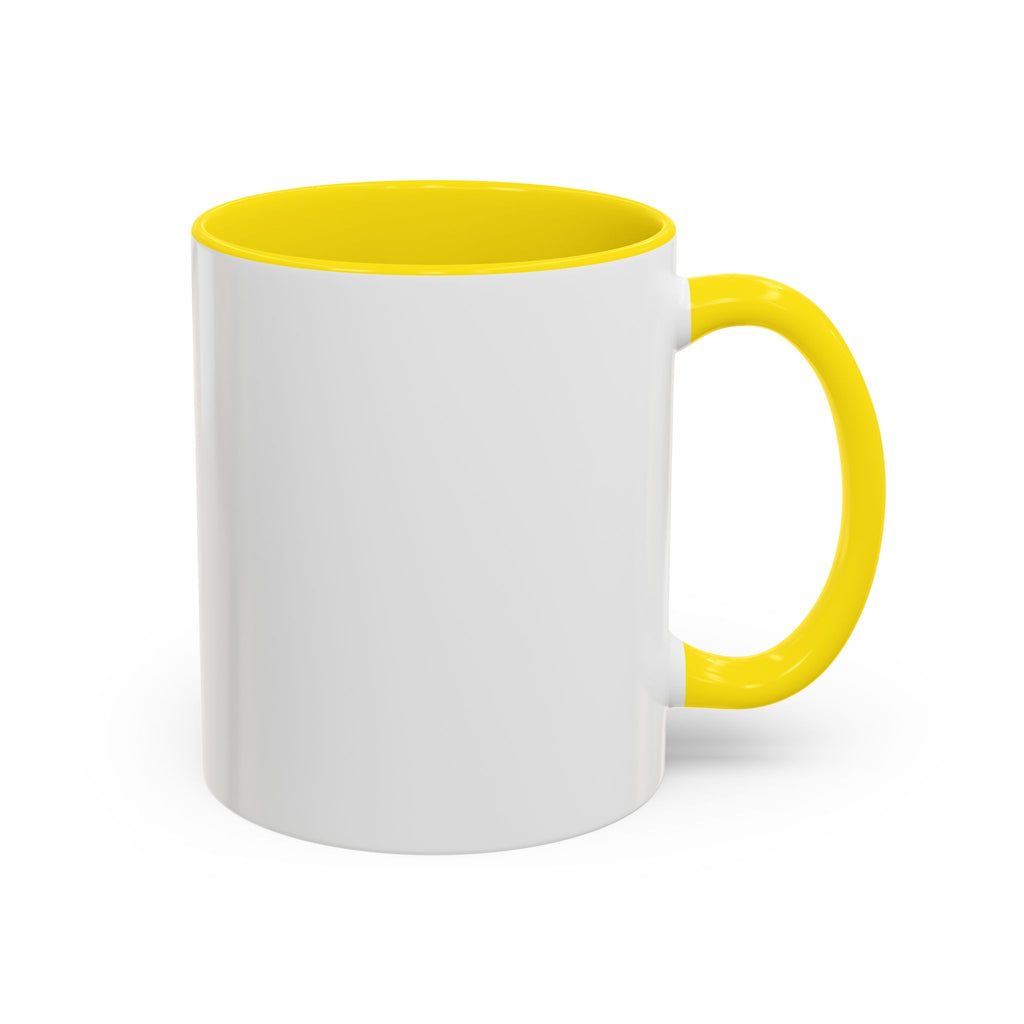 Accent Coffee Mug – "Born to Prosper" Ceramic Cup 11oz