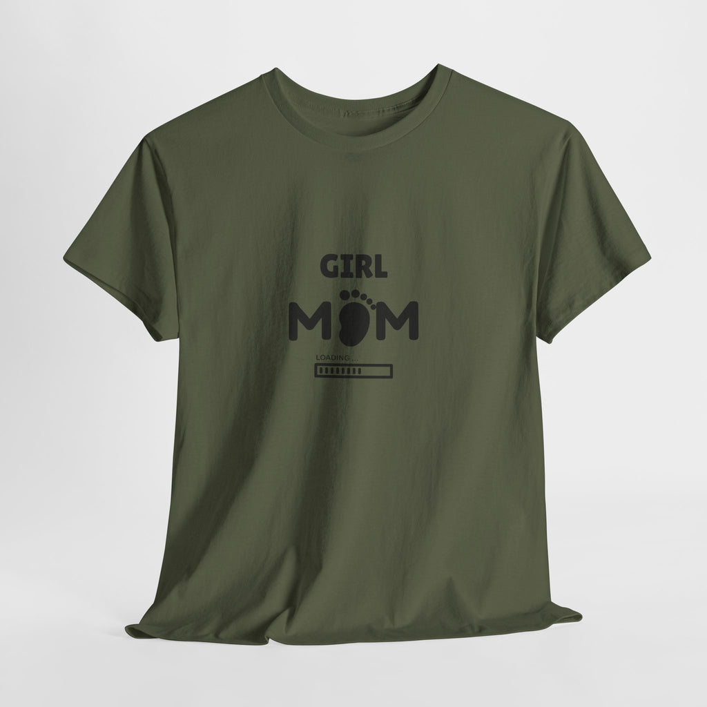 Girl Mom Pregnancy Tee — Cute Pregnancy Announcement T‑Shirt