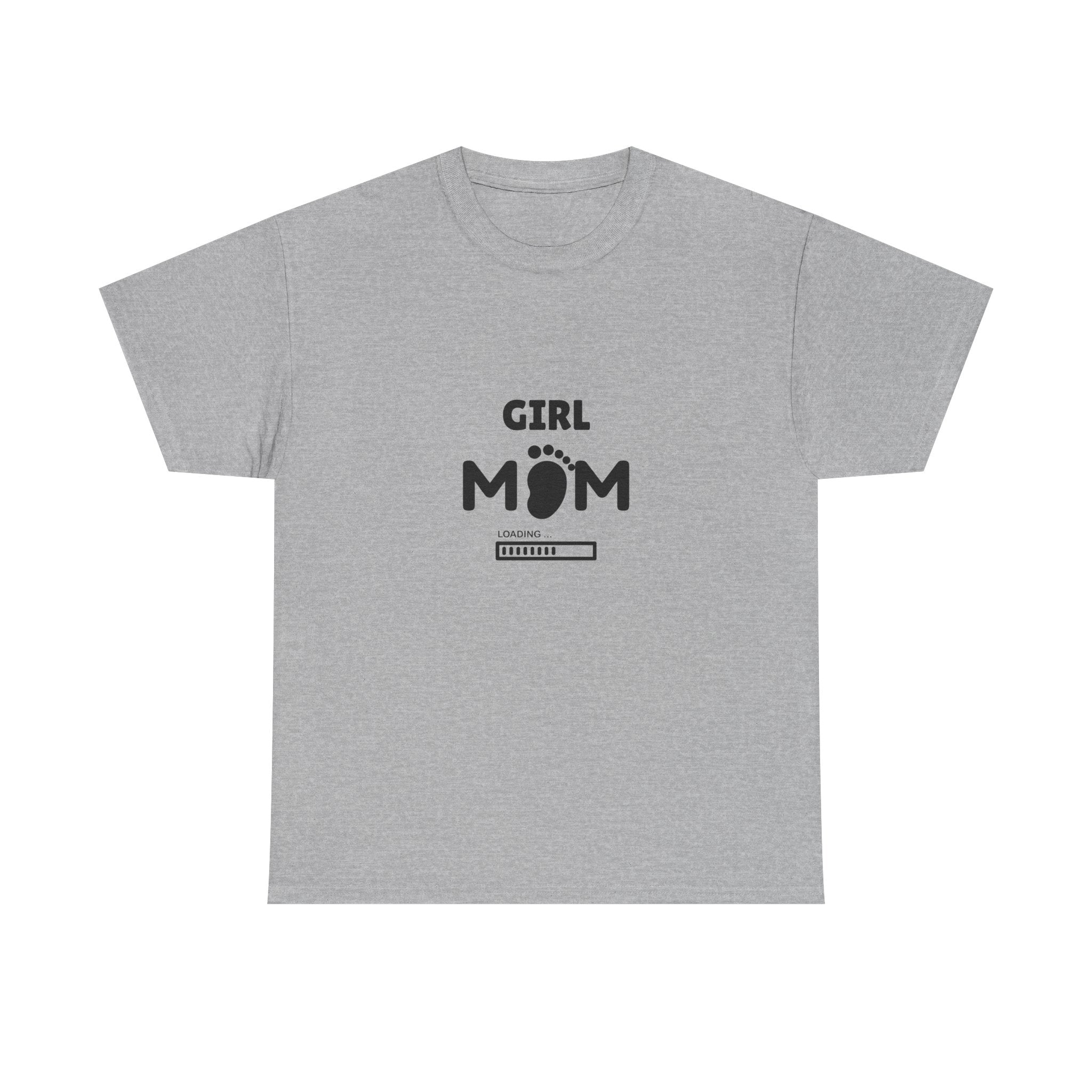 Girl Mom Pregnancy Tee — Cute Pregnancy Announcement T‑Shirt