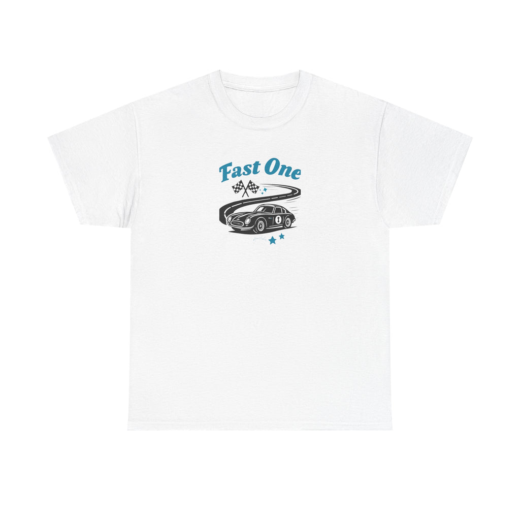 Classic Car 'Fast One' Tee - Vintage Racing Graphic Shirt