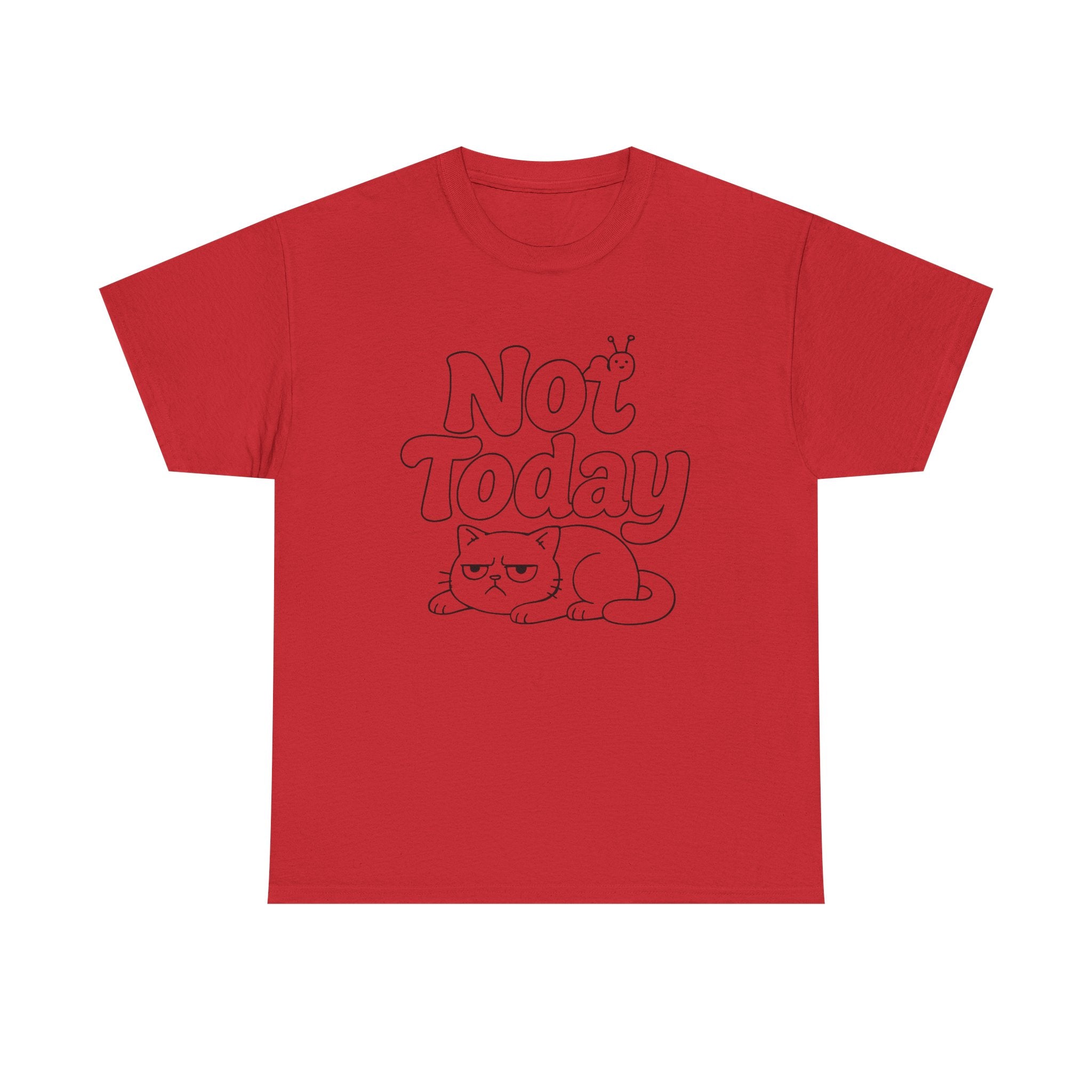 Not Today Cat T-Shirt — Grumpy Cat Graphic Tee