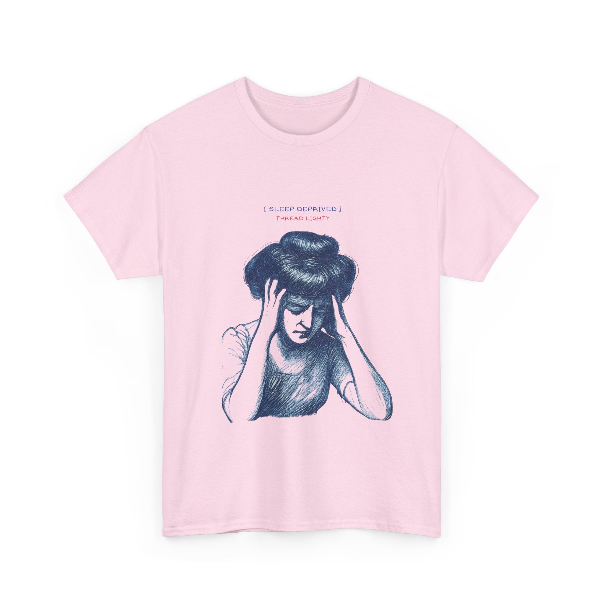 Sleep Deprived "Thread Lightly" T-Shirt for Tired Moms