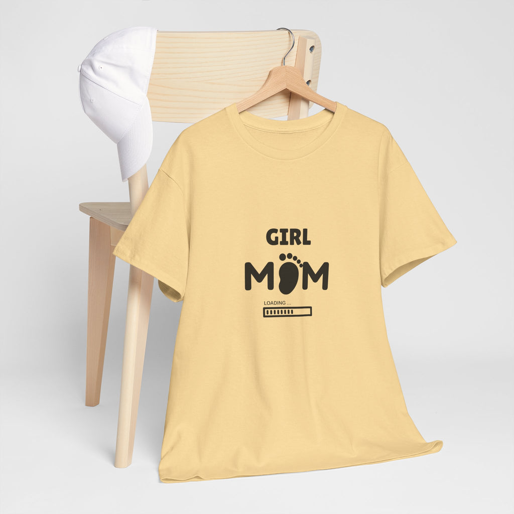 Girl Mom Pregnancy Tee — Cute Pregnancy Announcement T‑Shirt