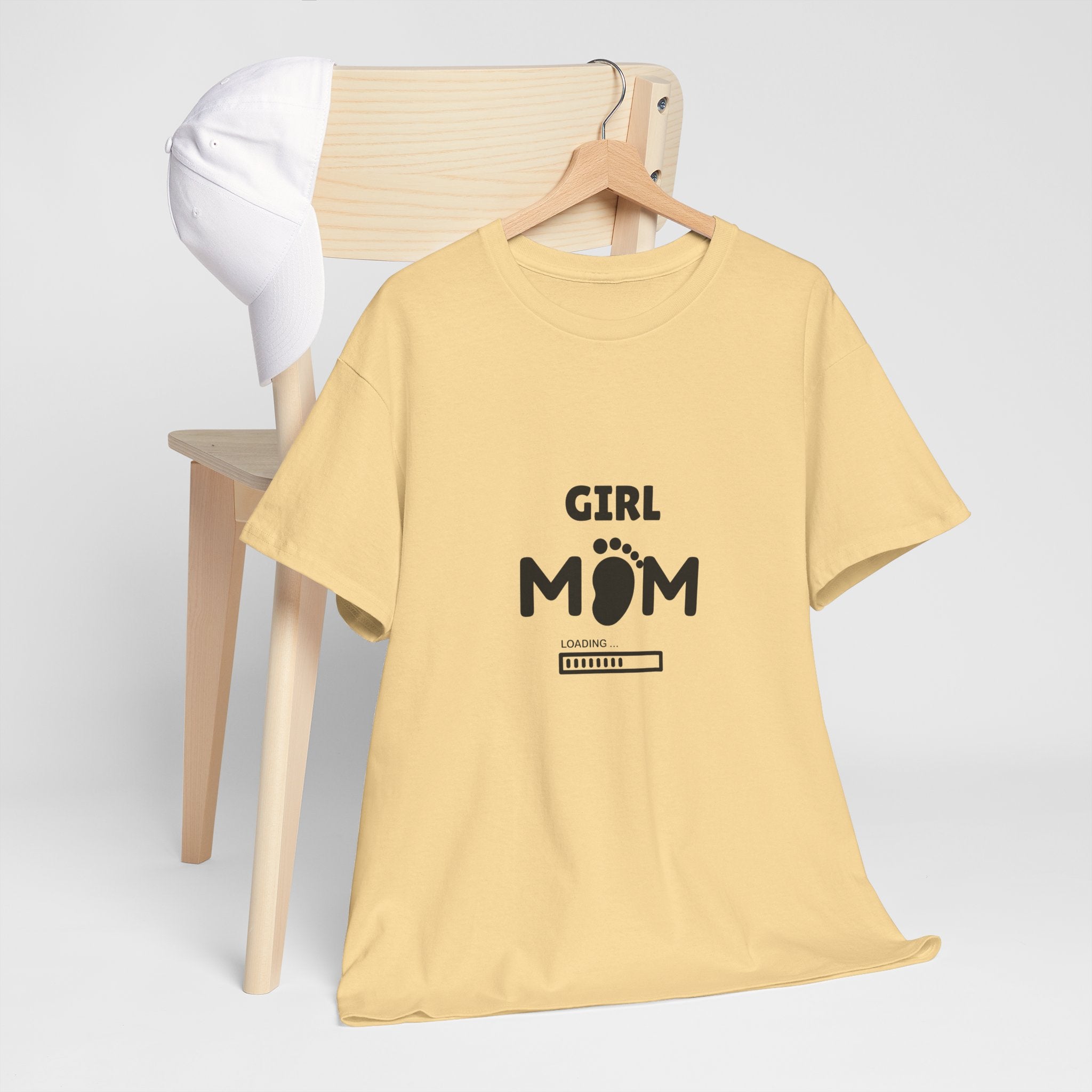 Girl Mom Pregnancy Tee — Cute Pregnancy Announcement T‑Shirt