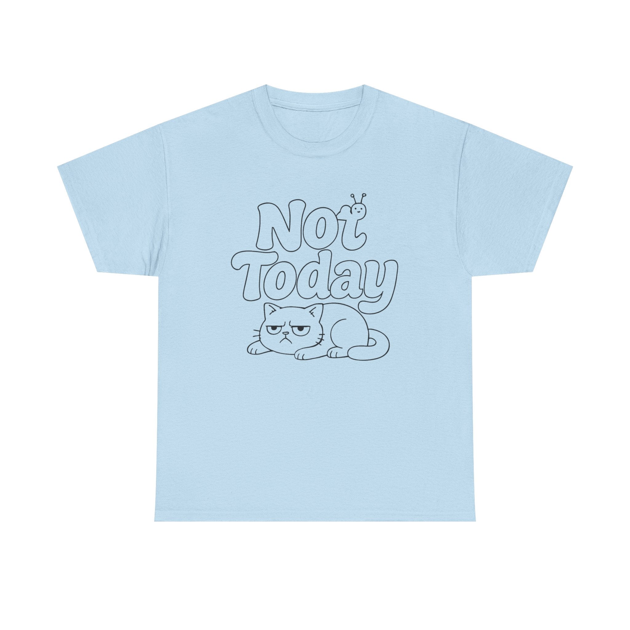 Not Today Cat T-Shirt — Grumpy Cat Graphic Tee