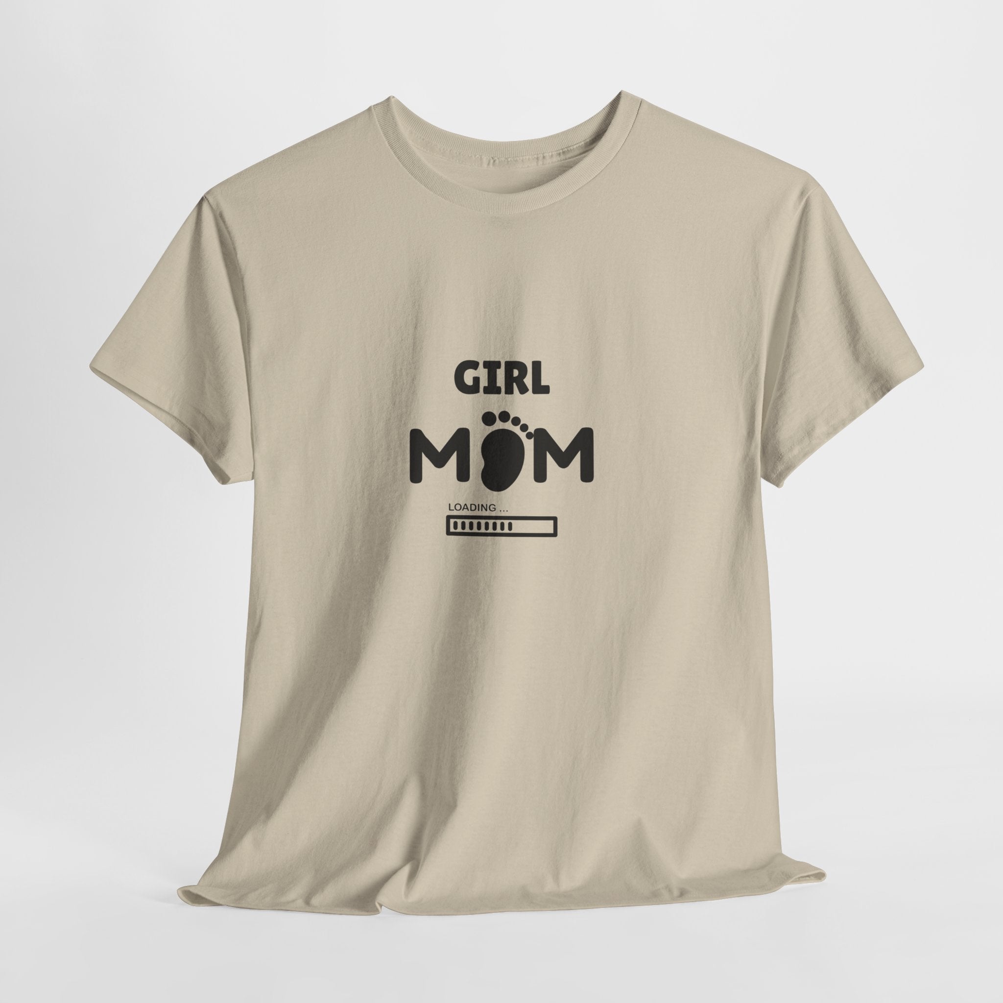 Girl Mom Pregnancy Tee — Cute Pregnancy Announcement T‑Shirt