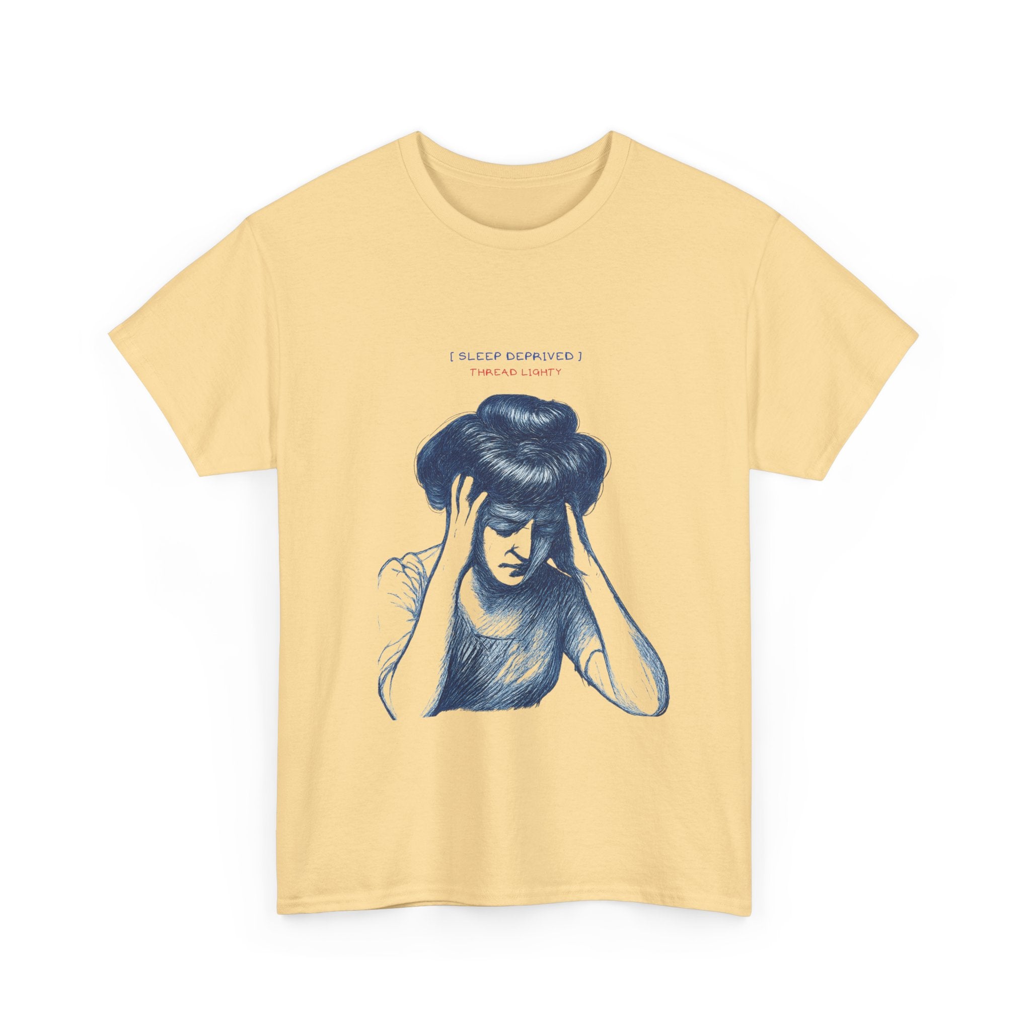 Sleep Deprived "Thread Lightly" T-Shirt for Tired Moms