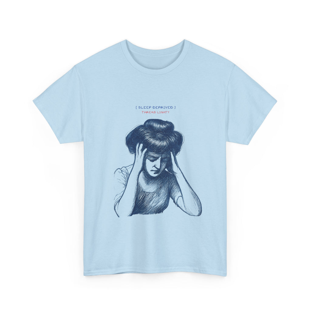Sleep Deprived "Thread Lightly" T-Shirt for Tired Moms