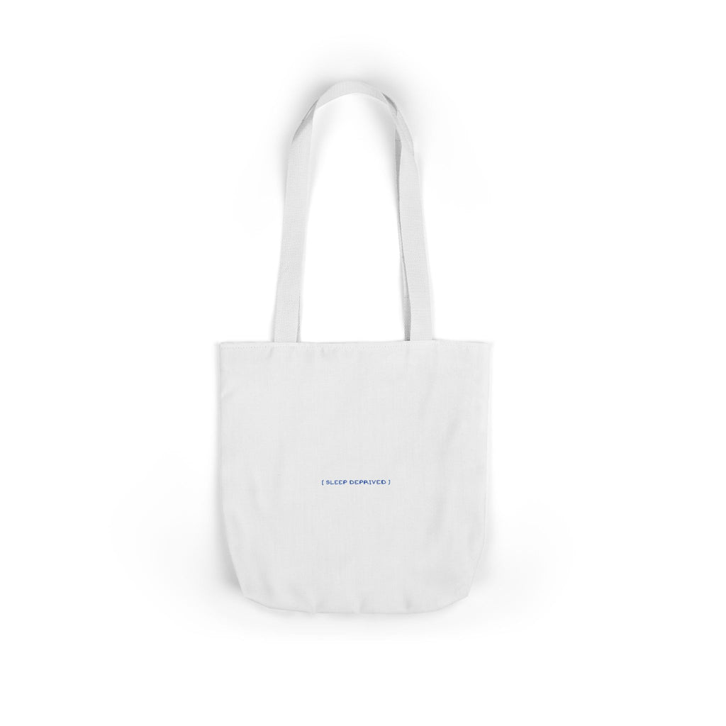Sleep Deprived  — Thread Lightly Graphic Canvas Mom Tote Bag