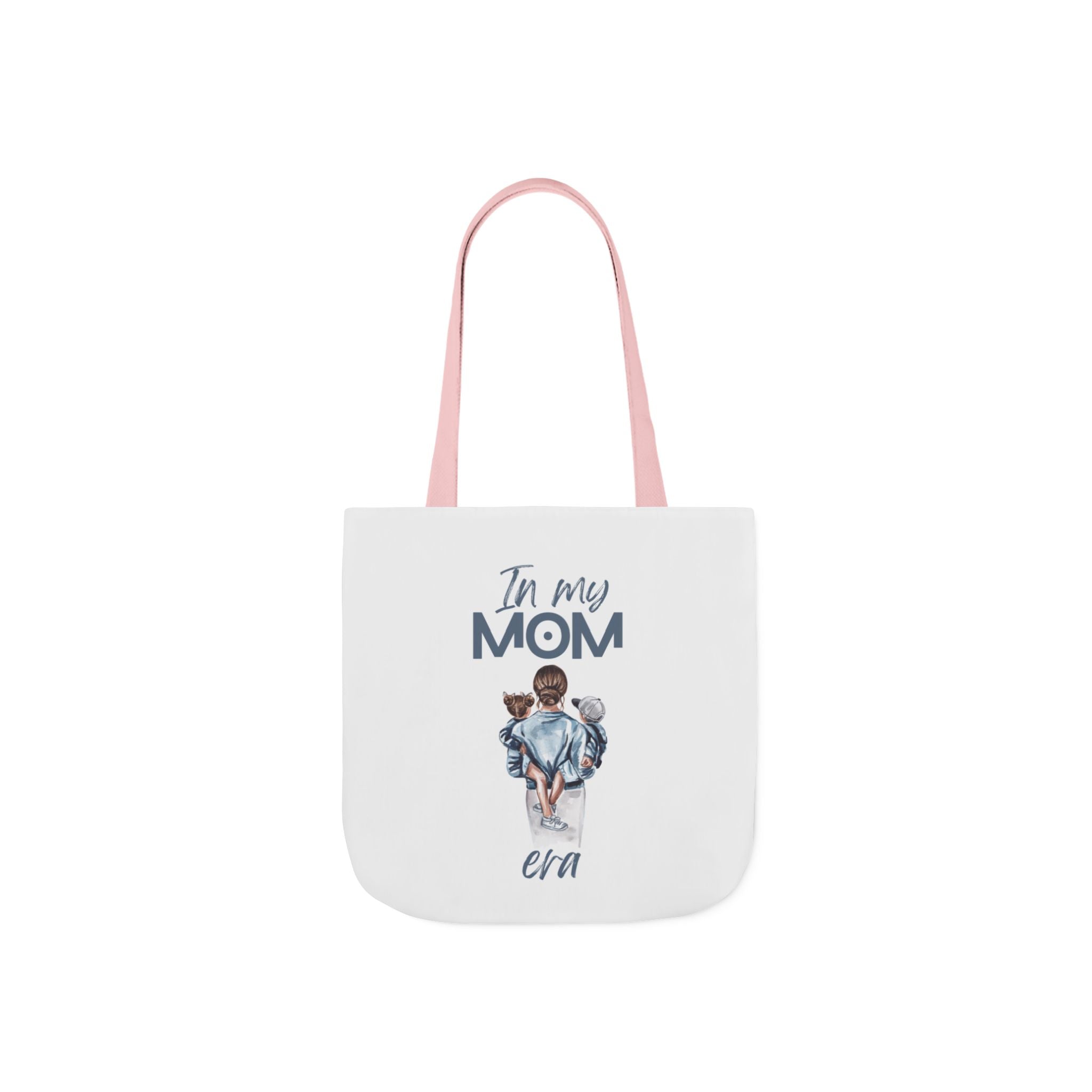 In my Mom Era - Canvas Tote Bag, 5-Color Straps