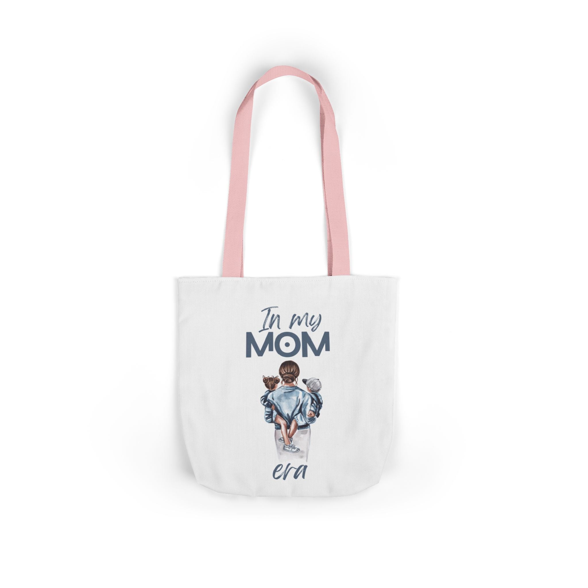 In my Mom Era - Canvas Tote Bag, 5-Color Straps