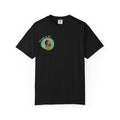 Minimal Portrait Tee — Green Circle Photo Graphic T-Shirt