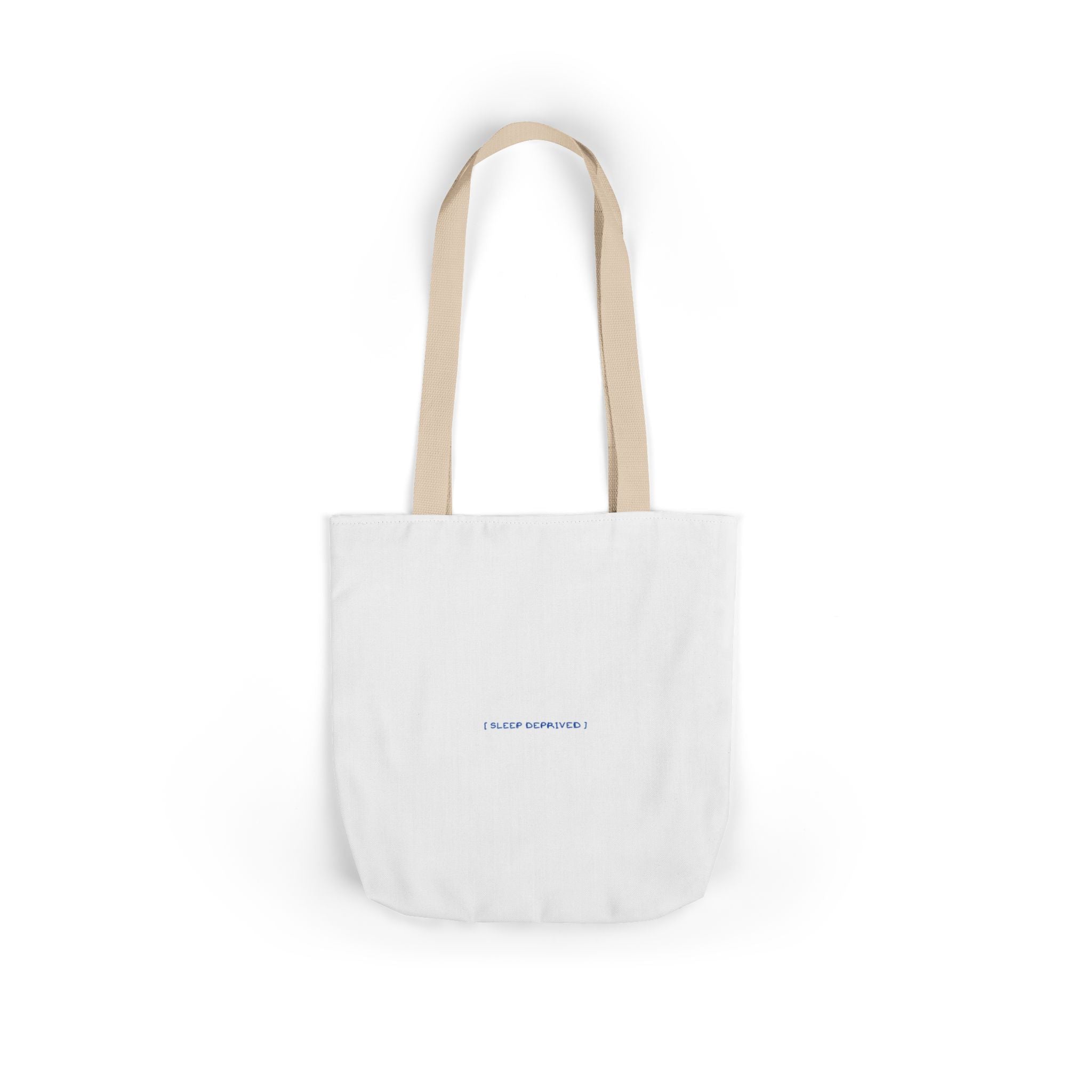 Sleep Deprived  — Thread Lightly Graphic Canvas Mom Tote Bag