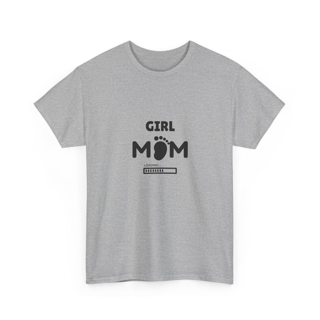 Girl Mom Pregnancy Tee — Cute Pregnancy Announcement T‑Shirt