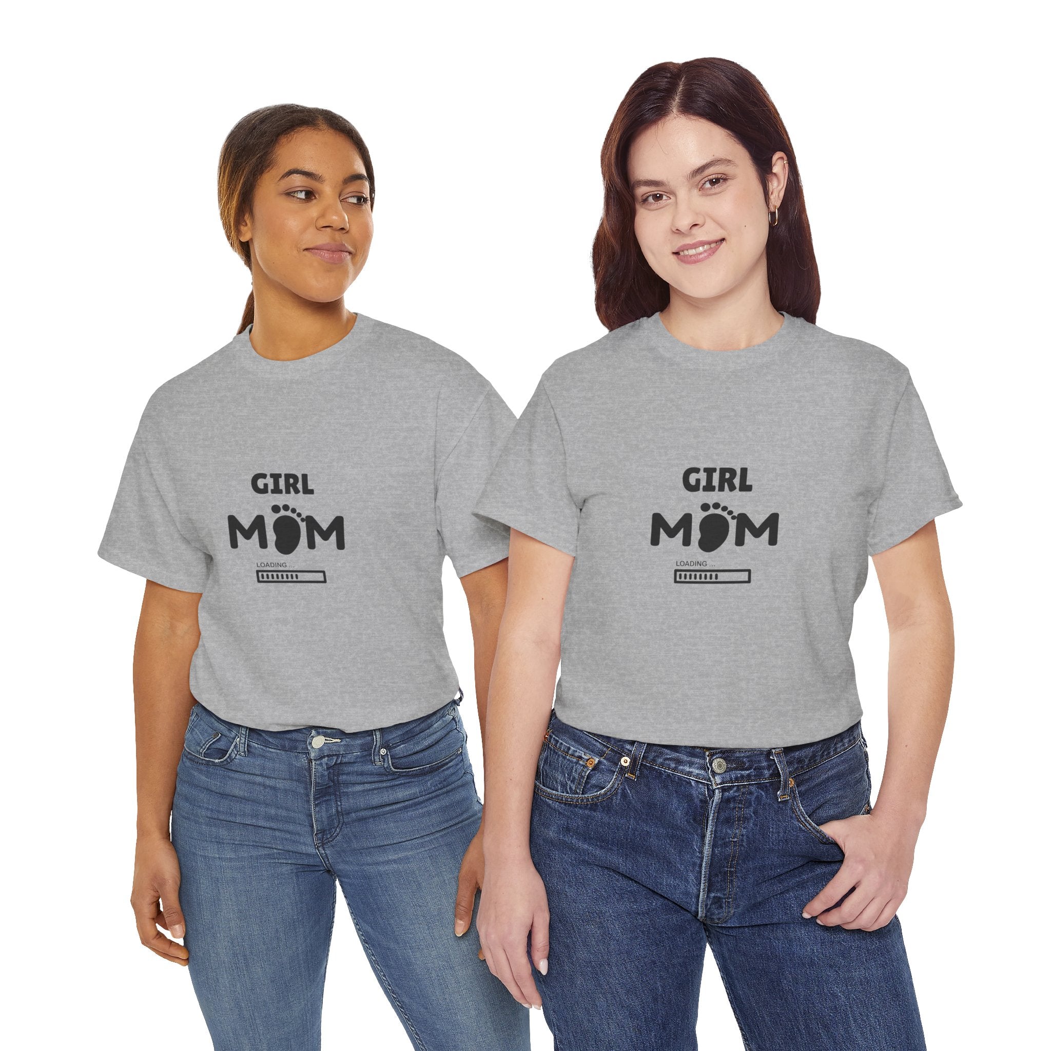 Girl Mom Pregnancy Tee — Cute Pregnancy Announcement T‑Shirt