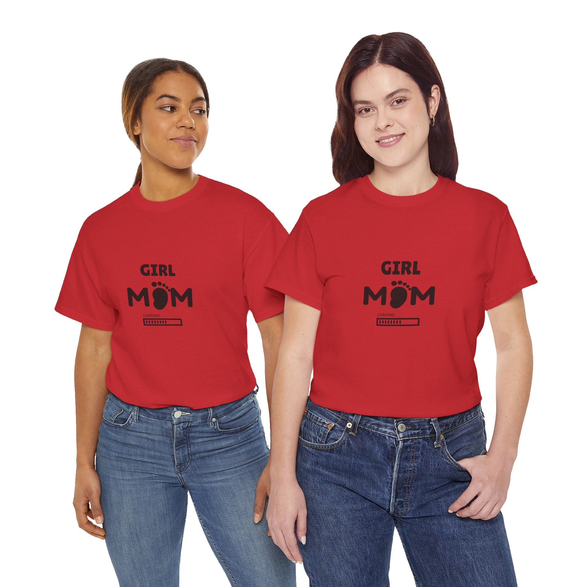 Girl Mom Pregnancy Tee — Cute Pregnancy Announcement T‑Shirt