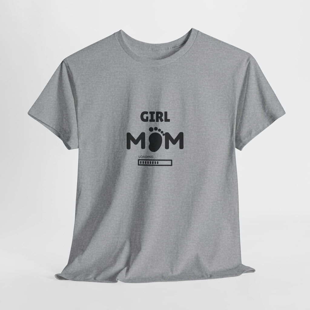 Girl Mom Pregnancy Tee — Cute Pregnancy Announcement T‑Shirt